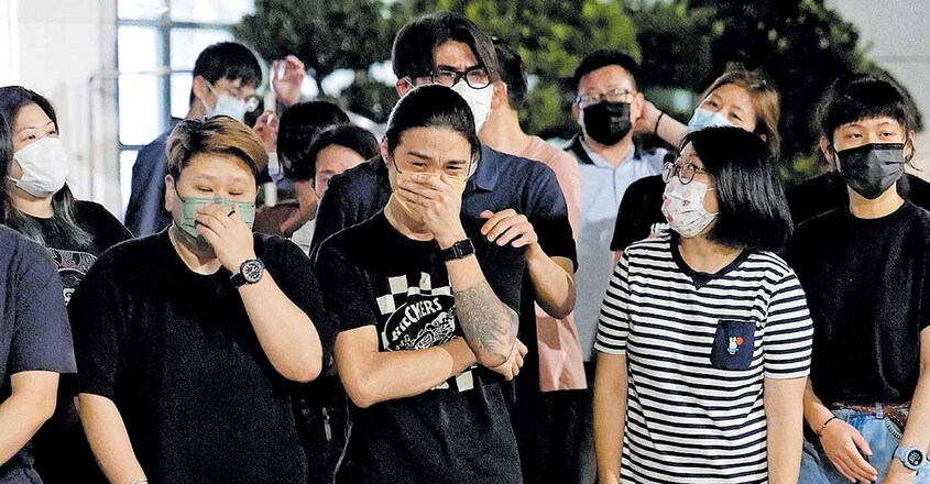 HONG KONG-CHINA-POLITICS-MEDIA