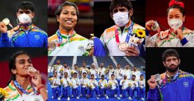 വിസ്മയക്കുതിപ്പിൽ ‘ഏഴാം മെഡലിനക്കരെ’; ഇന്ത്യയുടെ മെഡൽ ജേതാക്കൾ ഇവർ! വിസ്മയക്കുതിപ്പിൽ ‘ഏഴാം മെഡലിനക്കരെ’; ഇന്ത്യയുടെ മെഡൽ ജേതാക്കൾ ഇവർ!